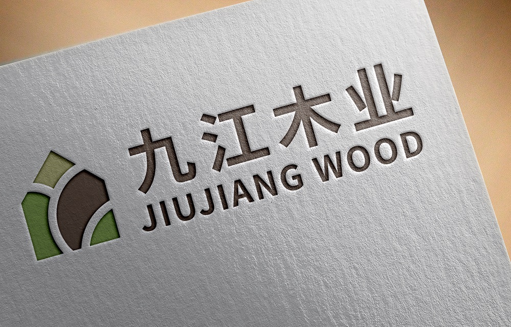 logo设计案例分享-伯爵木业logo设计 - 半条鱼工作室