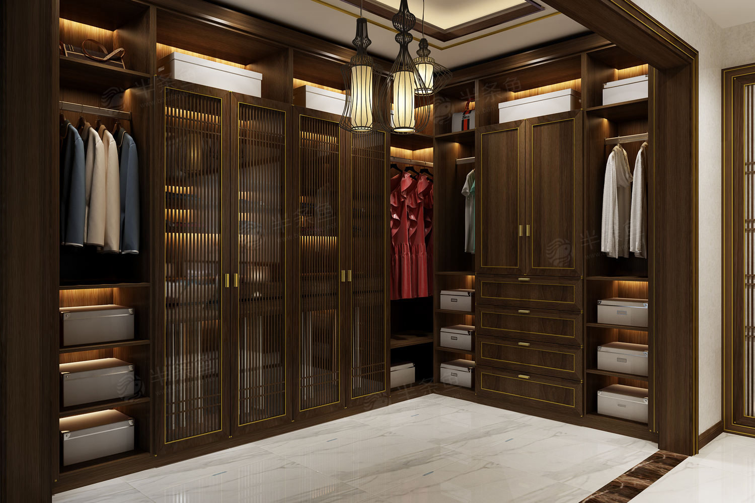 三种风格的海尔全屋定制彰显尊贵高雅